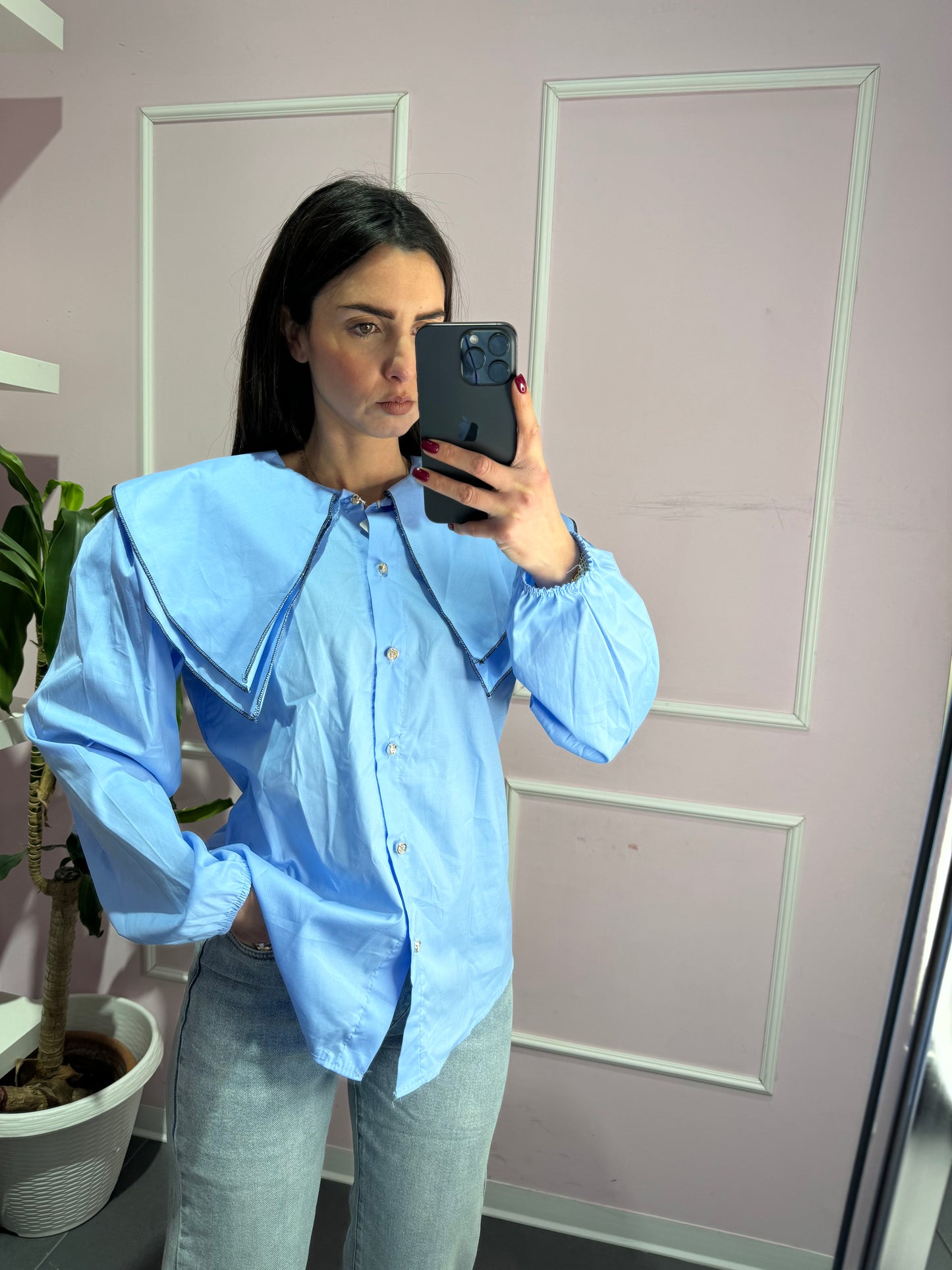 Camicia collo paris