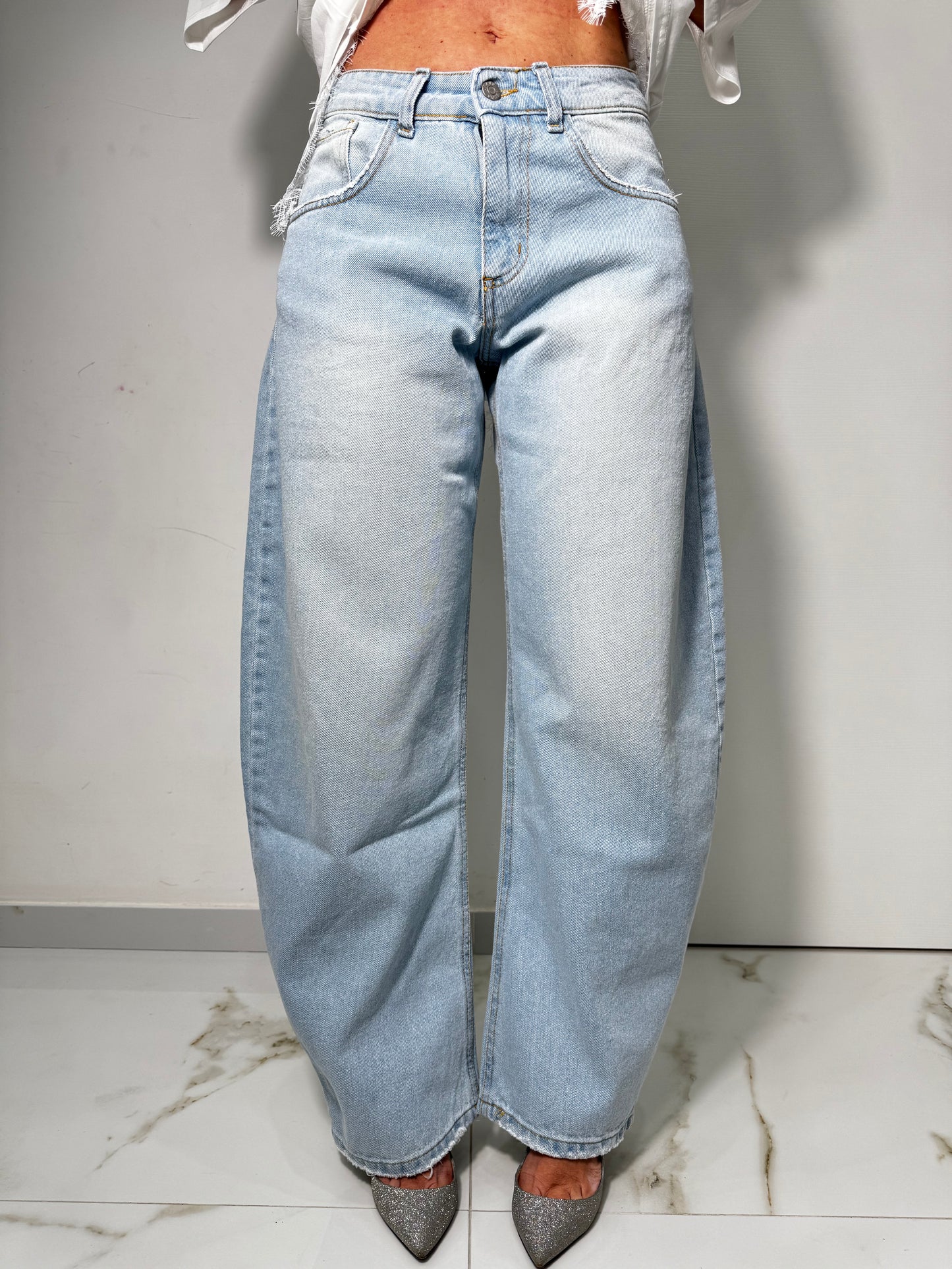 Jeans barrel D68