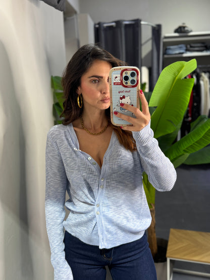 Cardigan trasversale