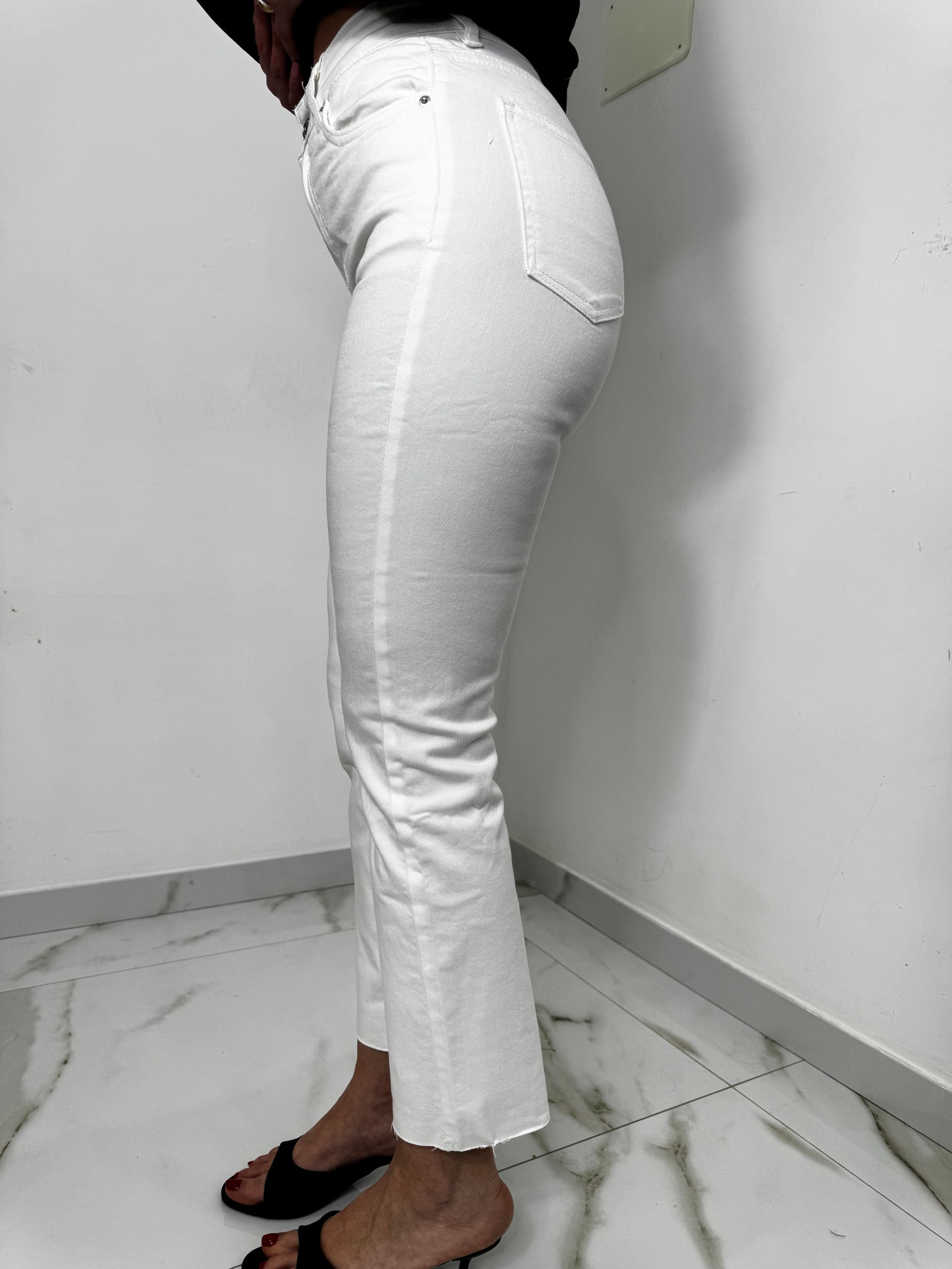 Jeans regular 8040 bianco