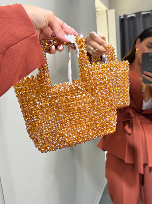 Borsa cristalli