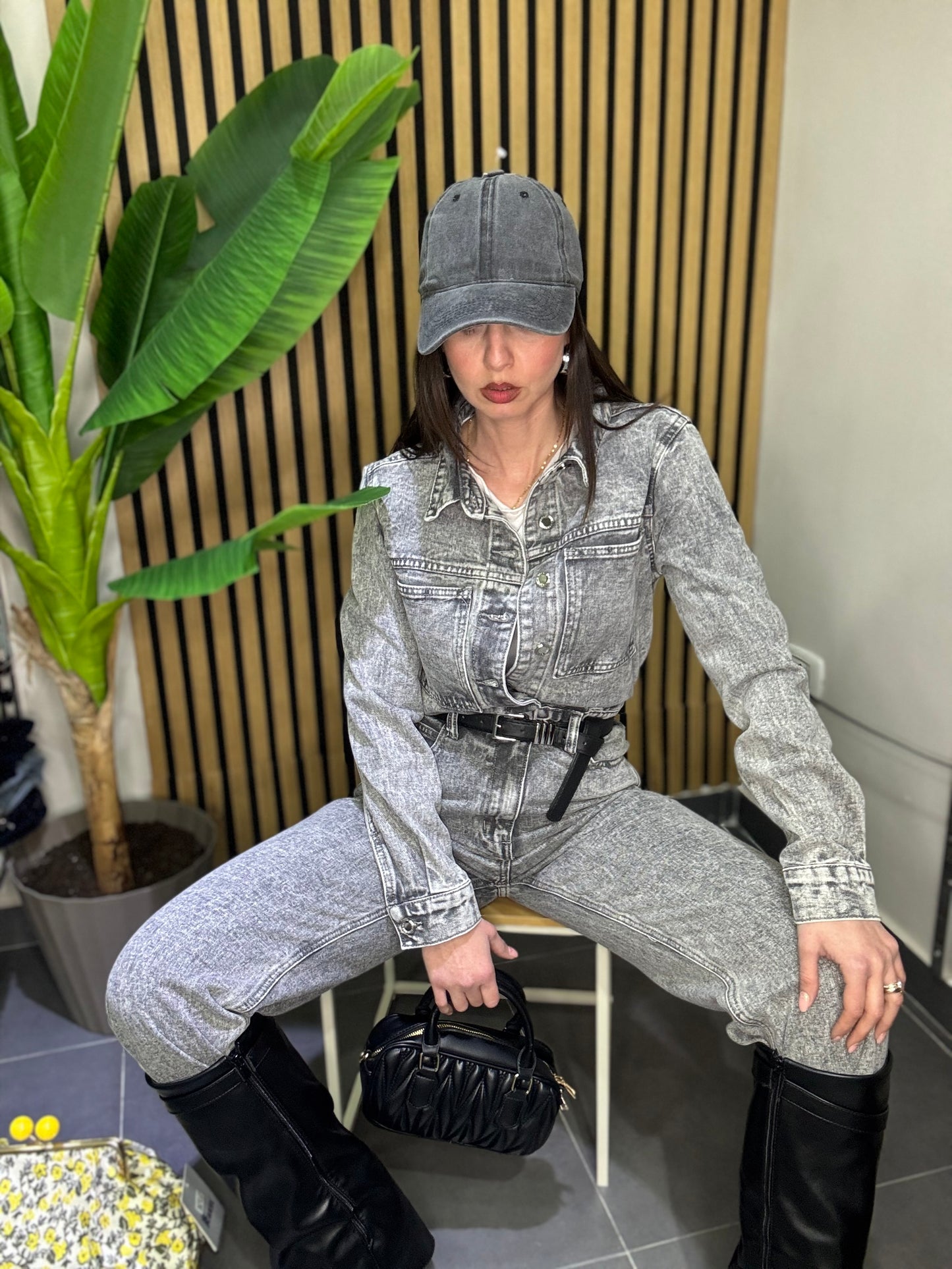 Jumpsuite Tokyo gray