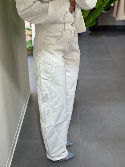 Jeans Ballon white