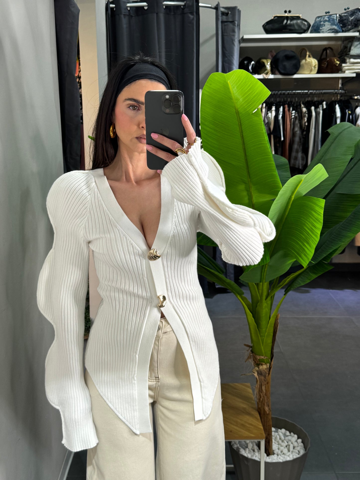Cardigan onda