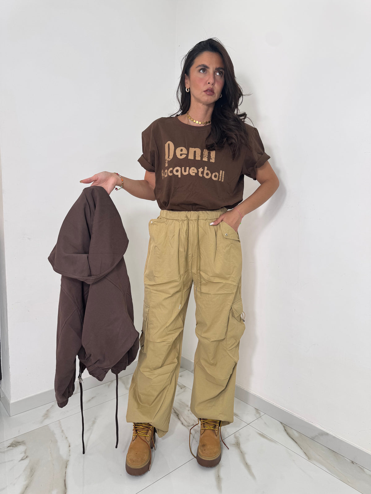 Pantalone cargo all day