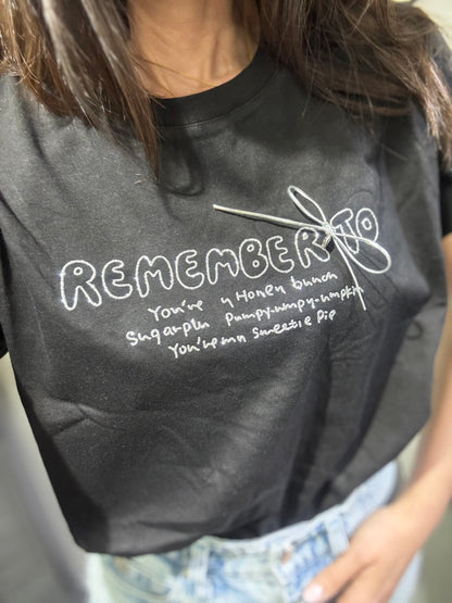 T shirt remeber