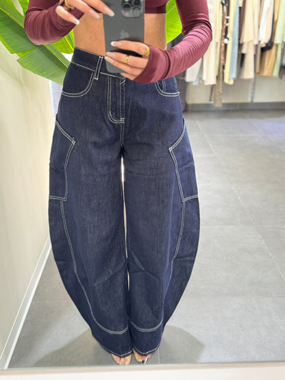 Jeans Baggy lavaggio zero