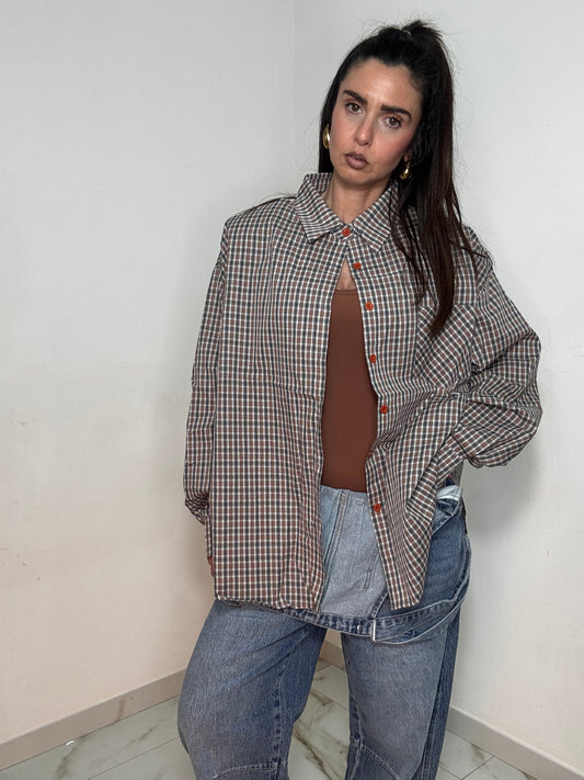 Camicia quadretti gray