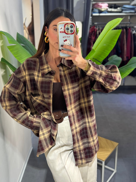 Camicia tartan flanella