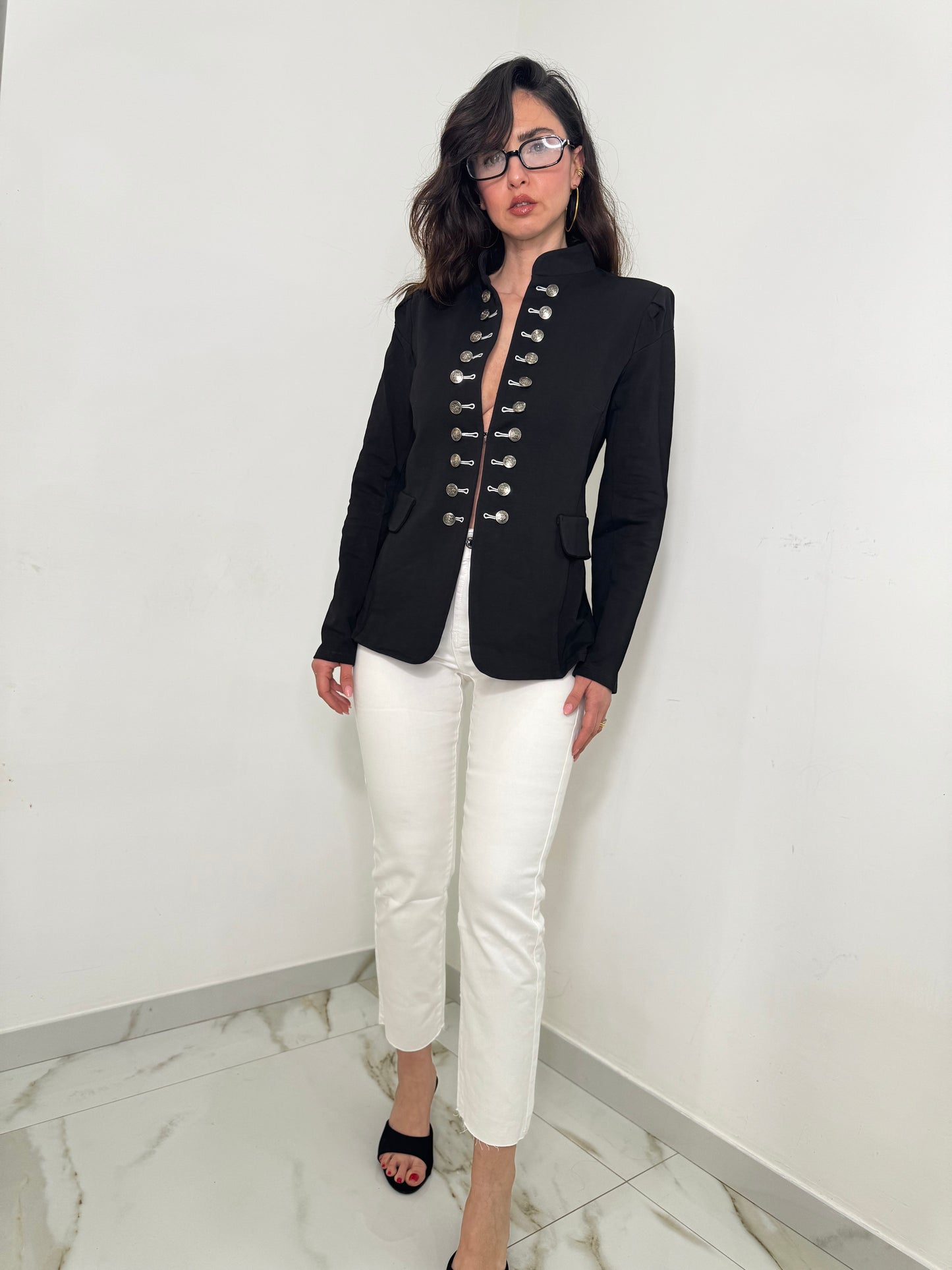 Jeans regular 8040 bianco