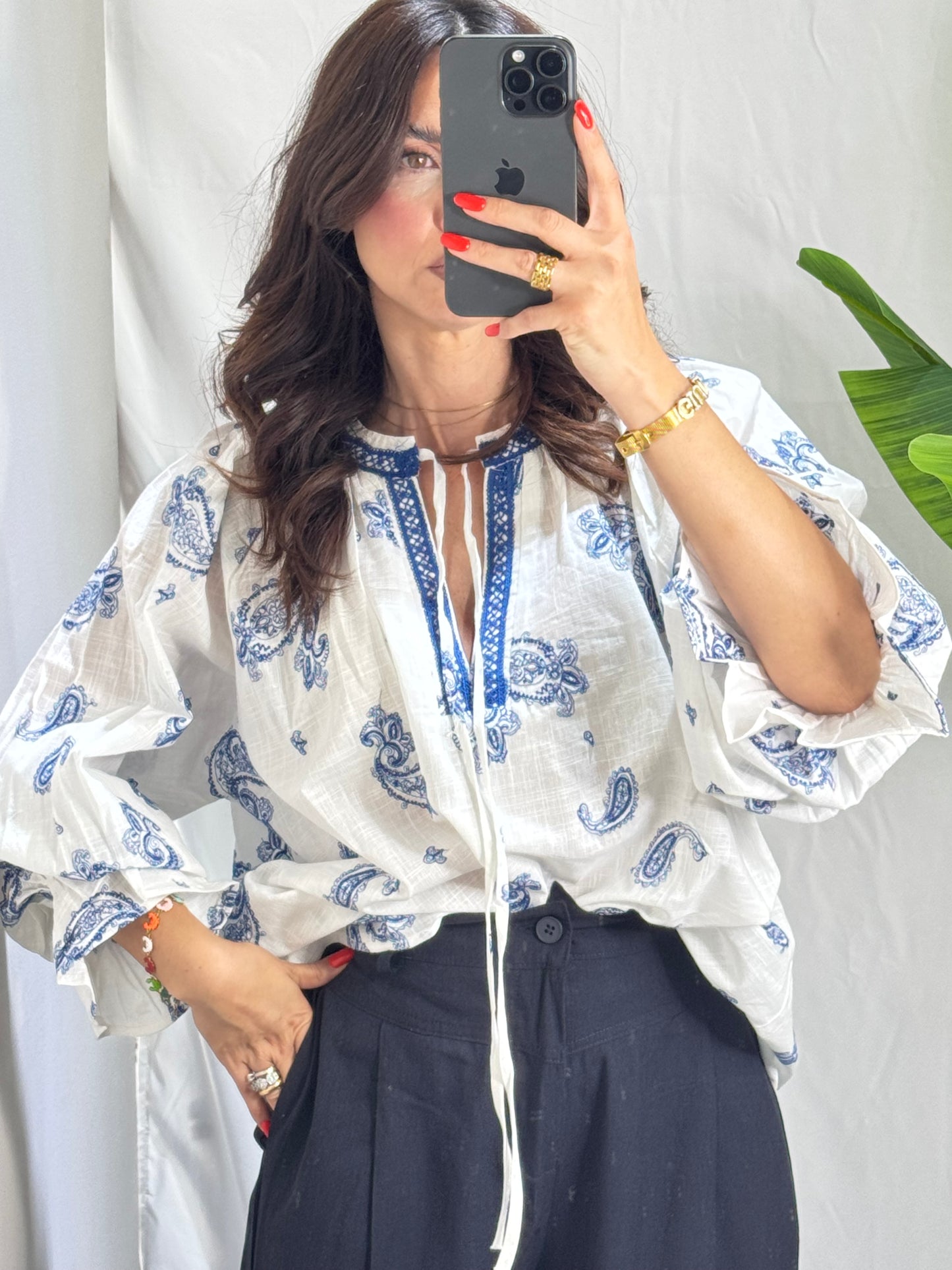 Camicia Capri blu