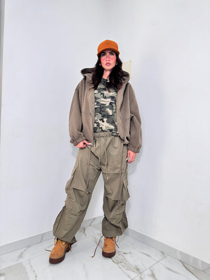 Pantalone cargo all day