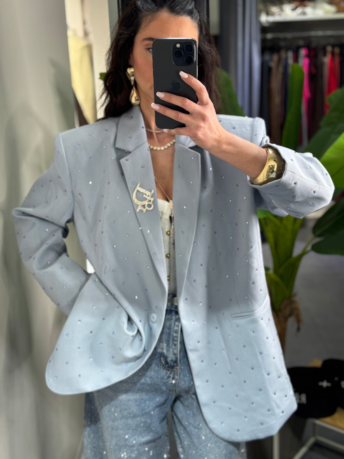 Giacca diamond polvere