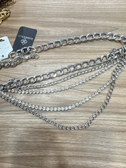 Cintura catena con strass