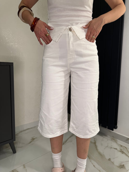 Bermuda denim white