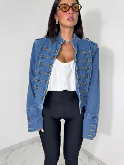 Giacca in denim Alamari