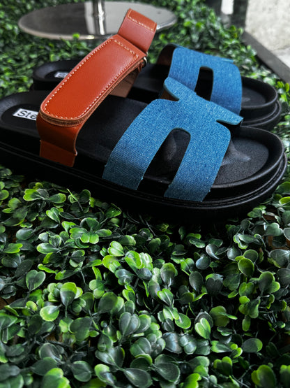 Sandalo hermoso denim