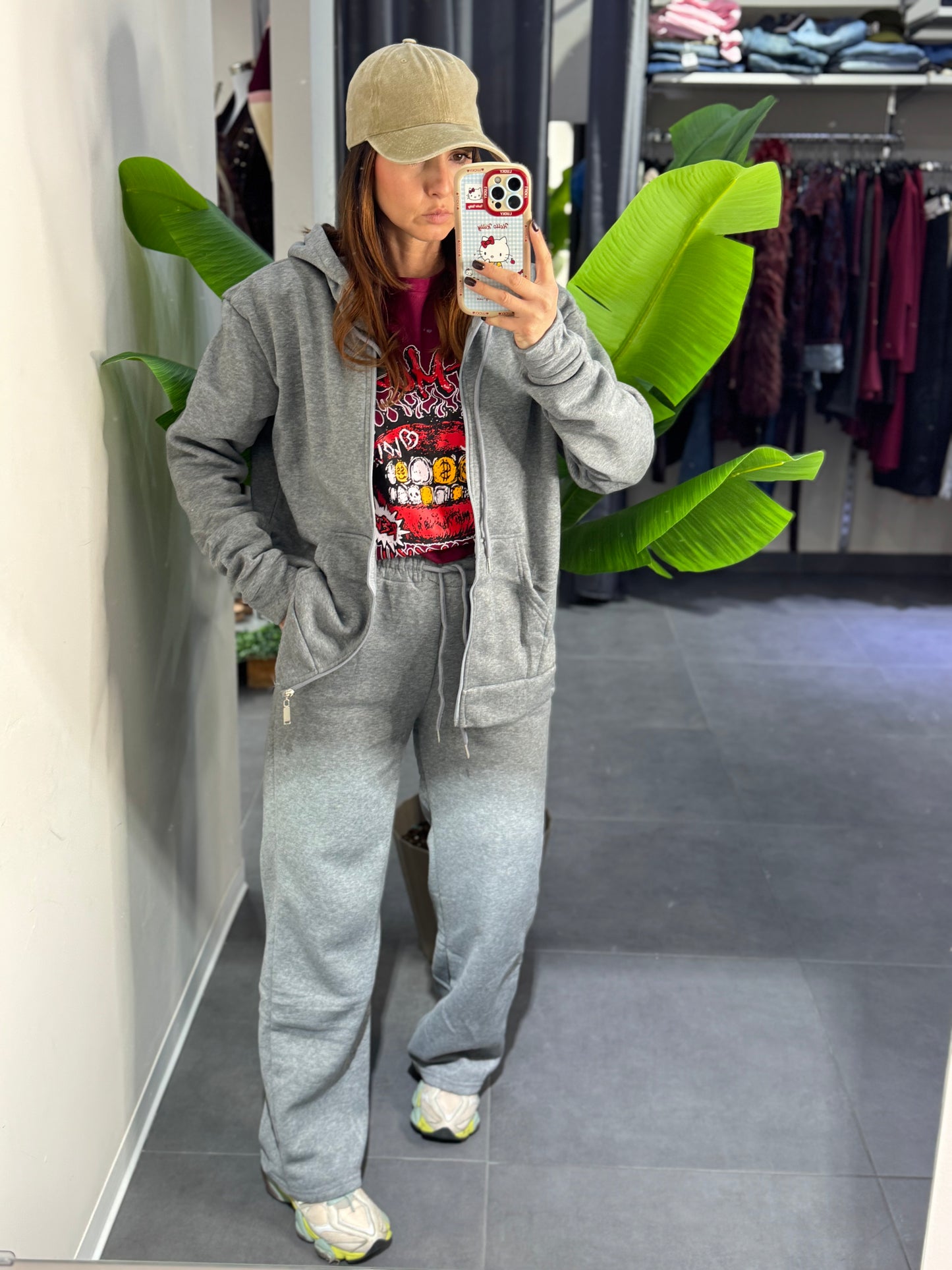 Tuta zip