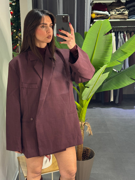 Giacca Eva bordeaux