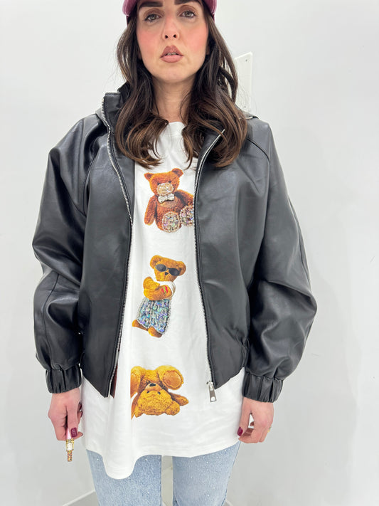 Bomber ecopelle