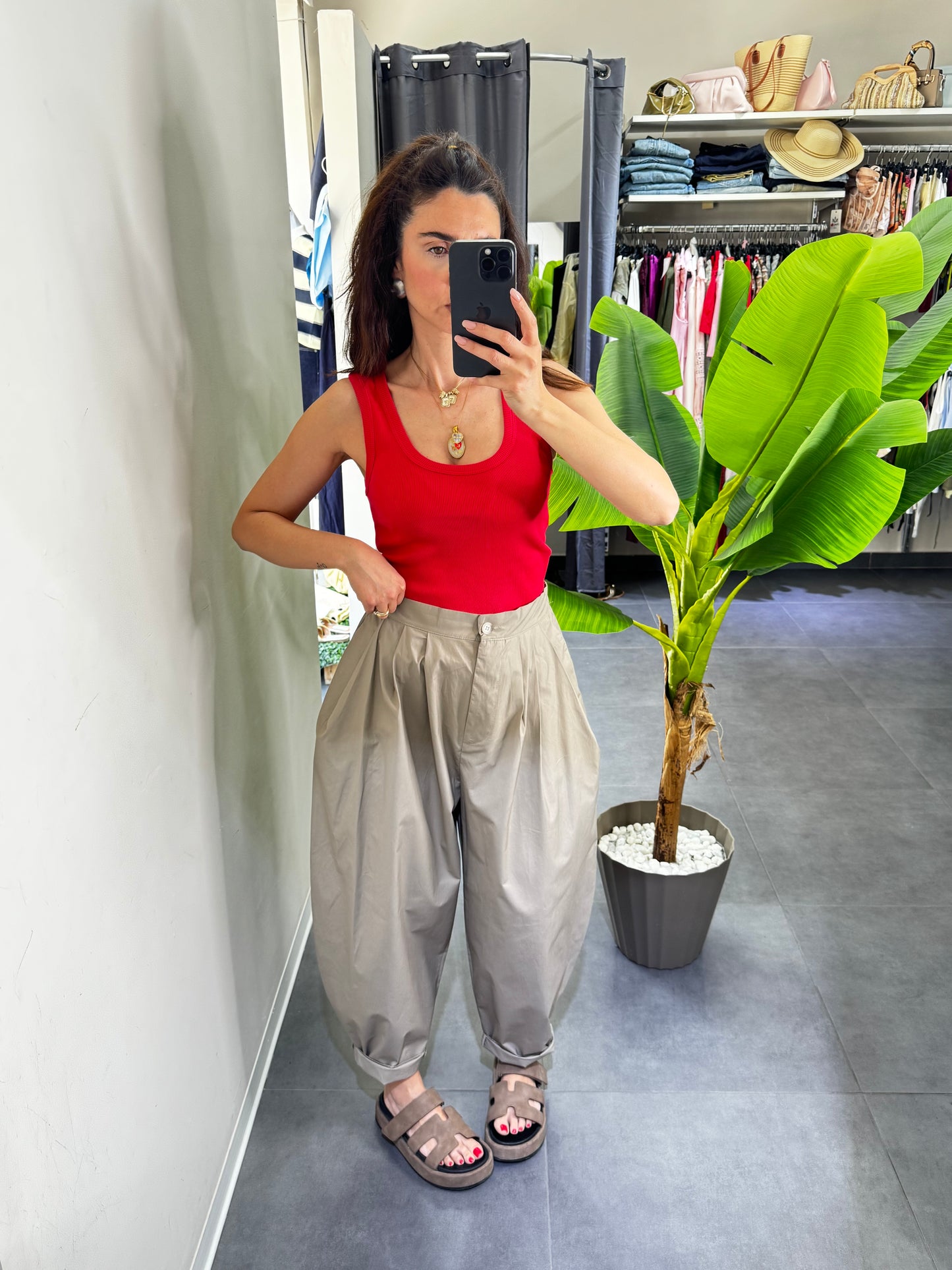 Pantaloni ballon just