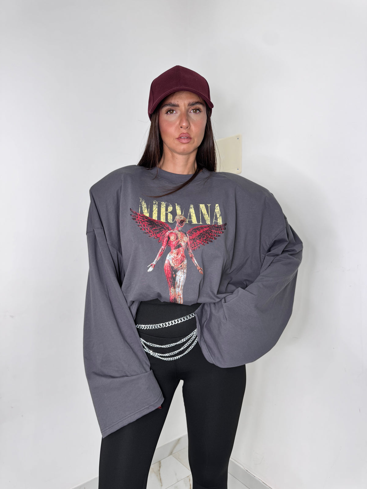 Shirt Barock nirvana gray