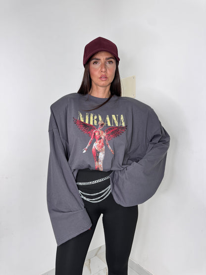 Shirt Barock nirvana gray