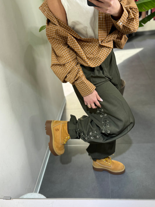 Pantalone Stright verde