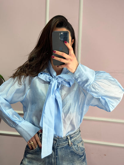 Camicia fiocco
