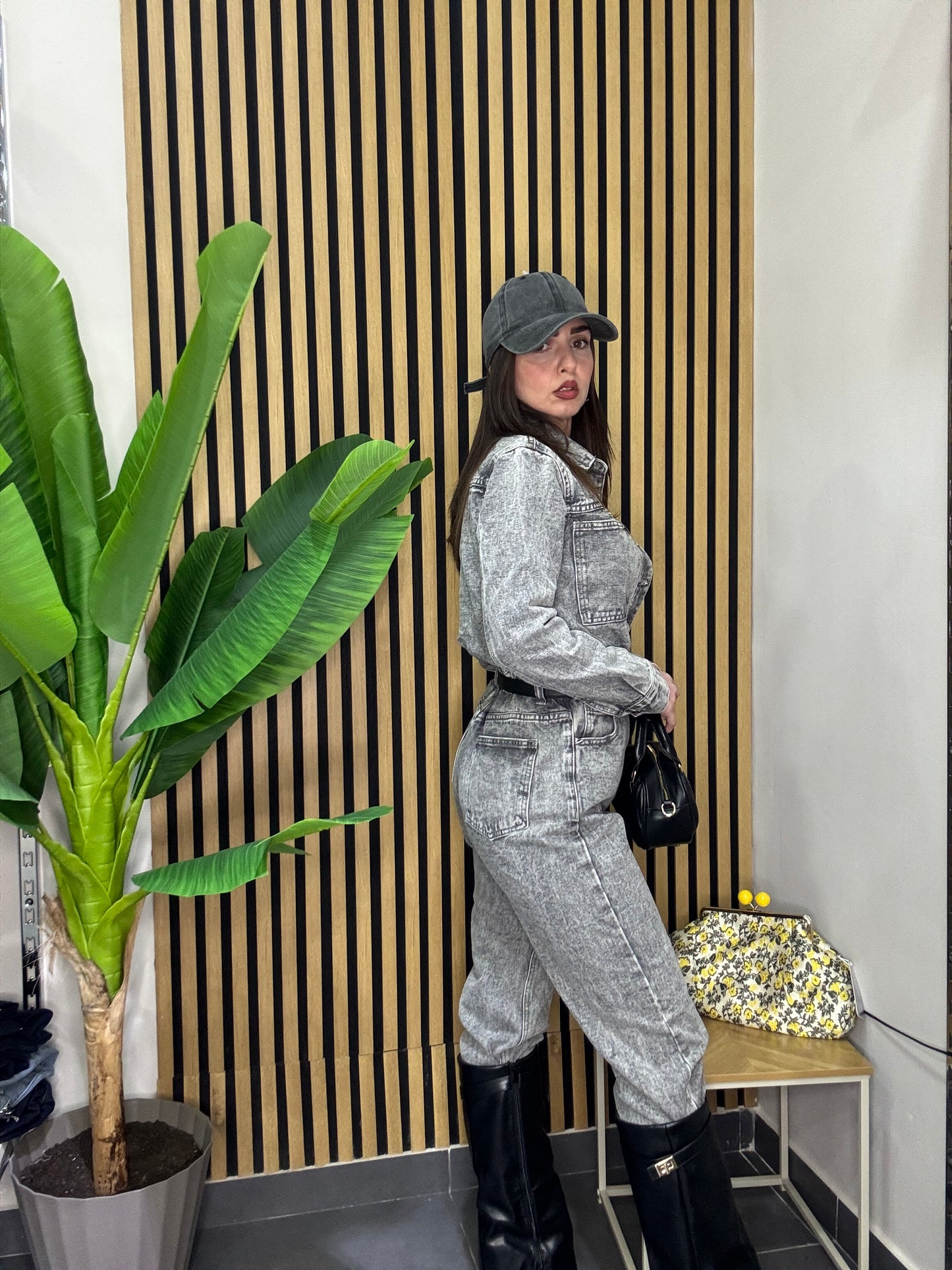 Jumpsuite Tokyo gray