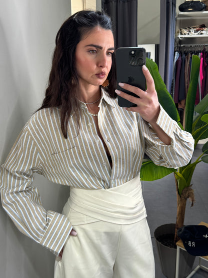 Camicia Monica beige