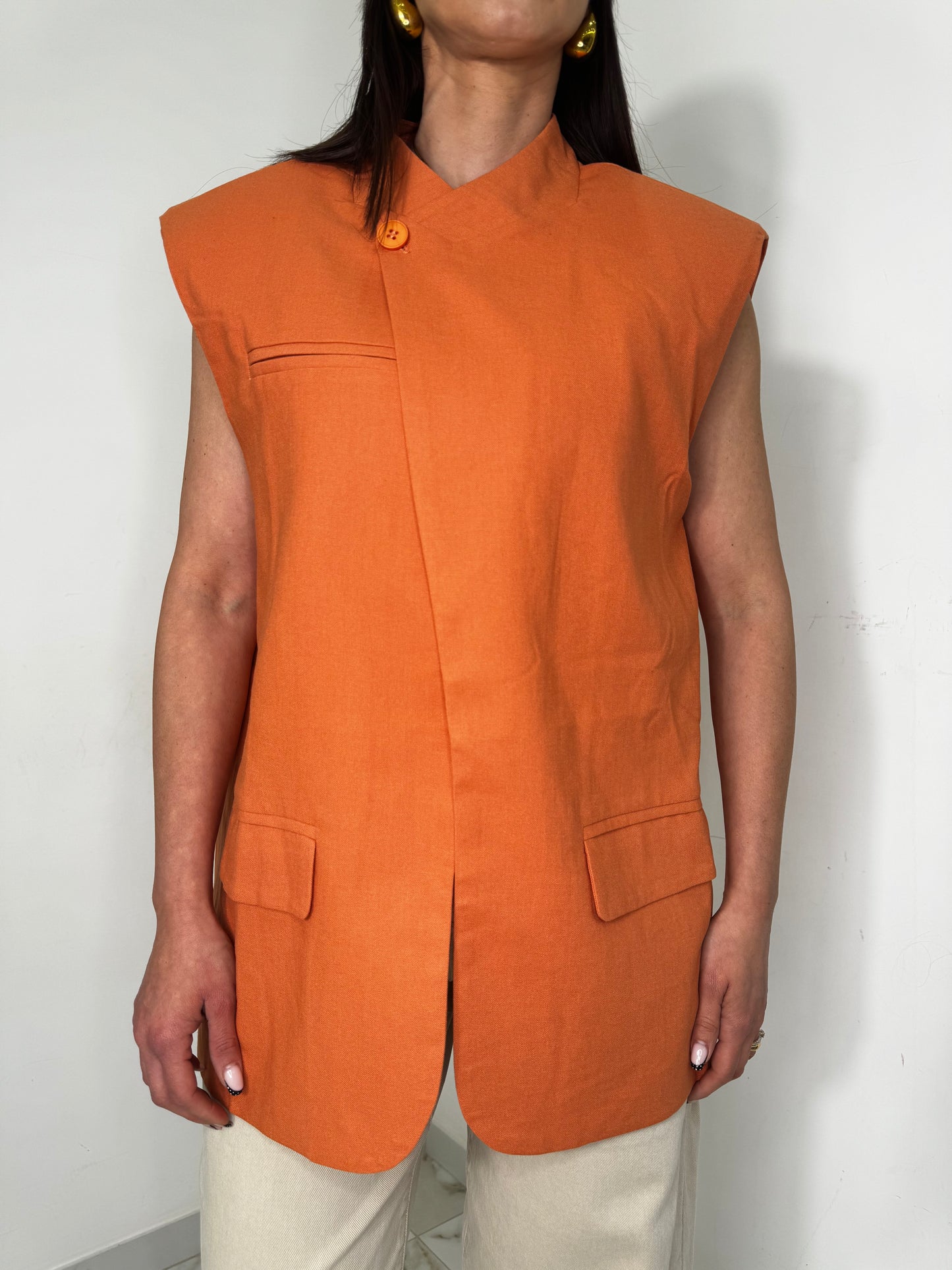 Gilet Zaira arancio