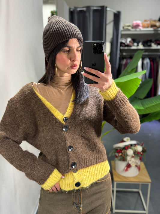 Cardigan double