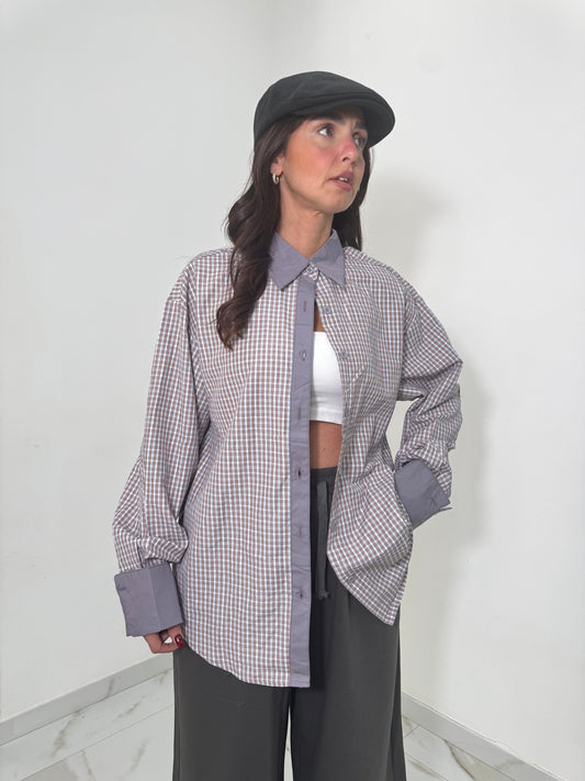 Camicia quadri gray