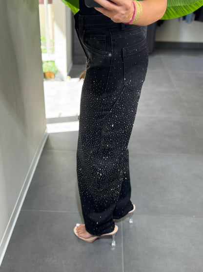 Jeans shine black