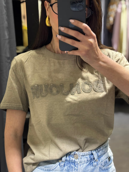 T shirt Bonjour
