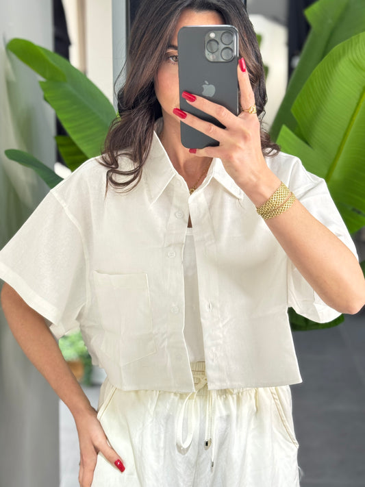 Camicia crop