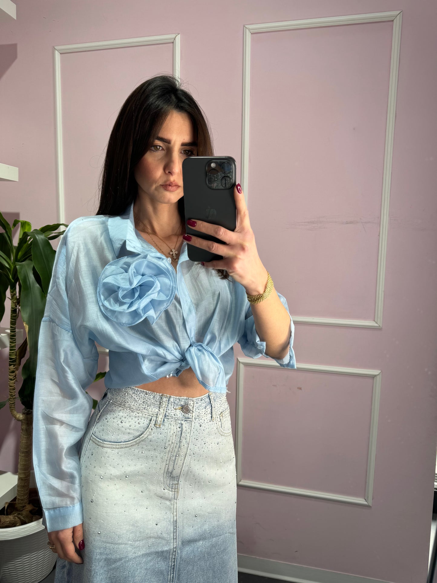 Camicia fiore