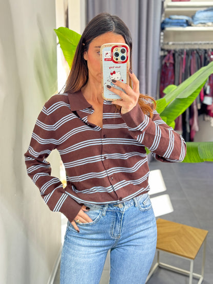 Polo/cardigan Elena