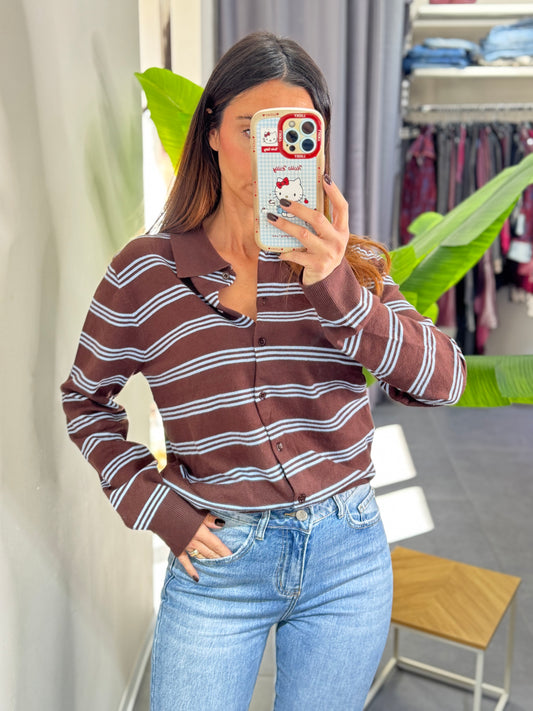 Polo/cardigan Elena