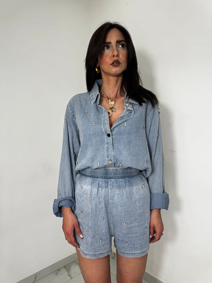 Cordinato in denim light
