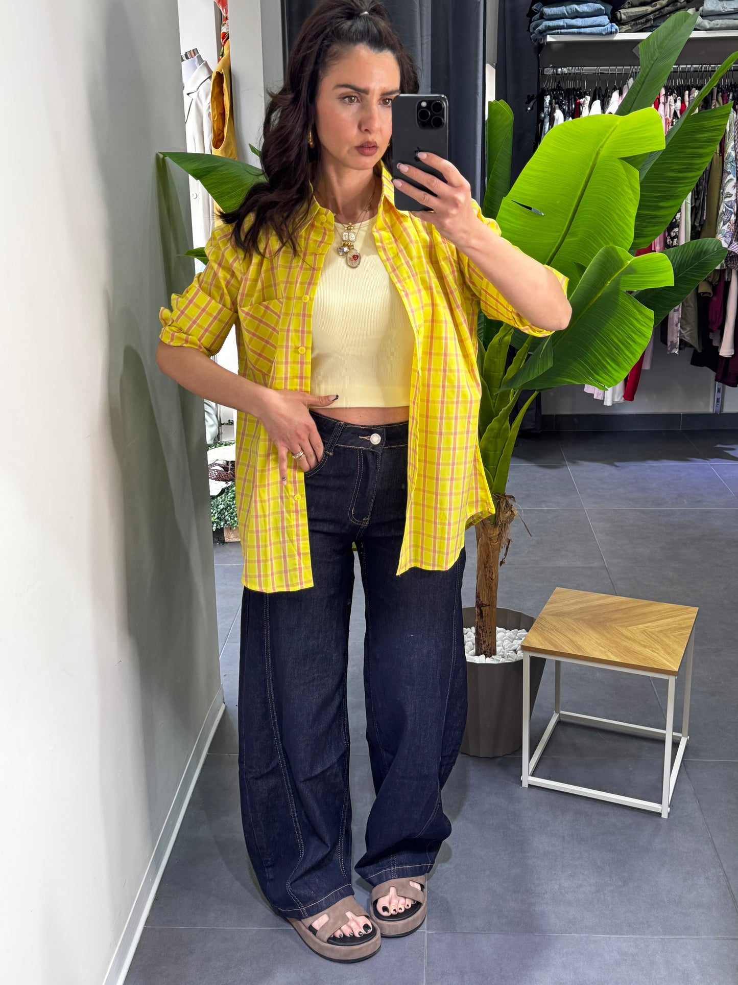Jeans ballon lavaggio zero