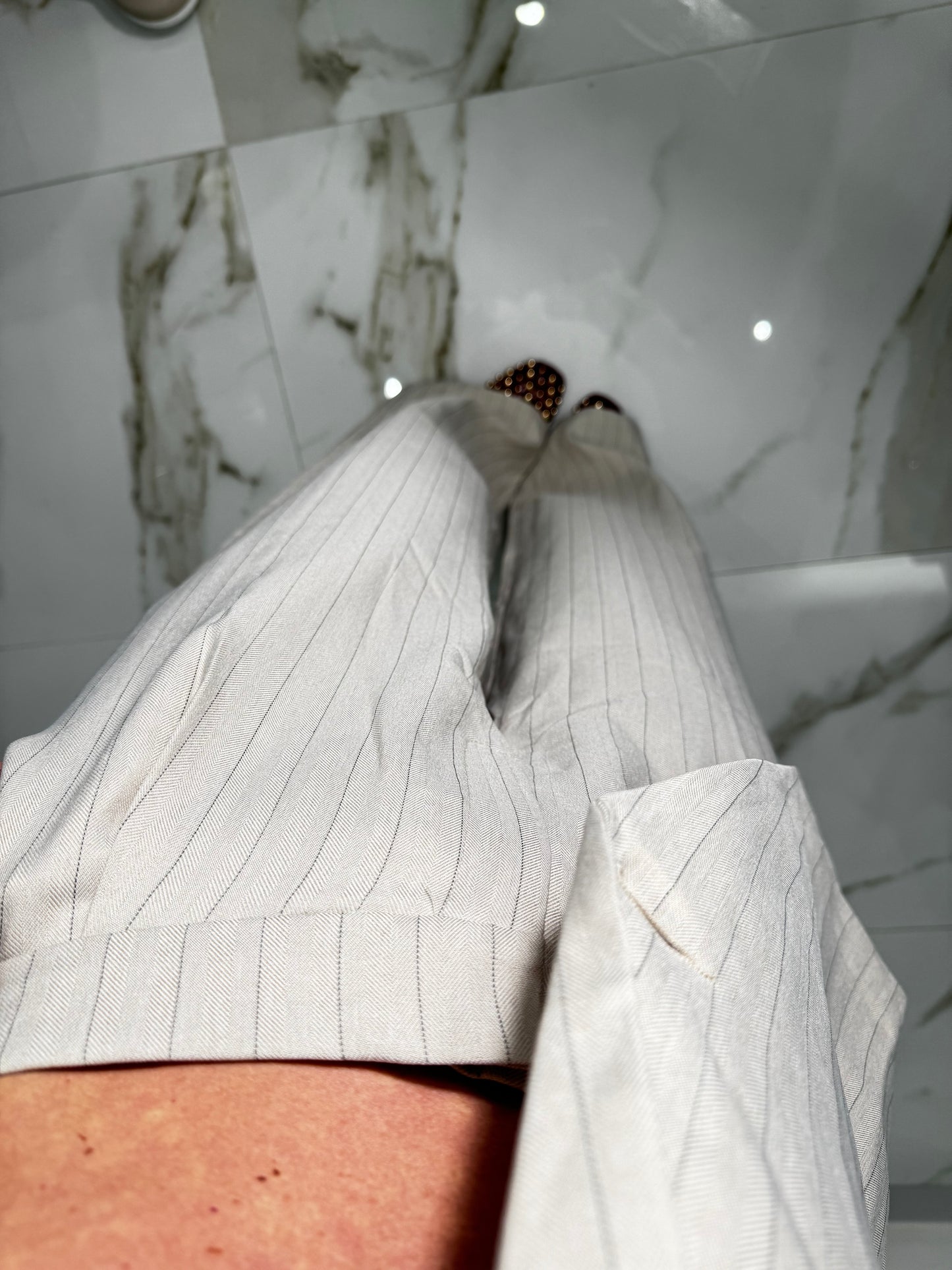 Tailleur gessato favola