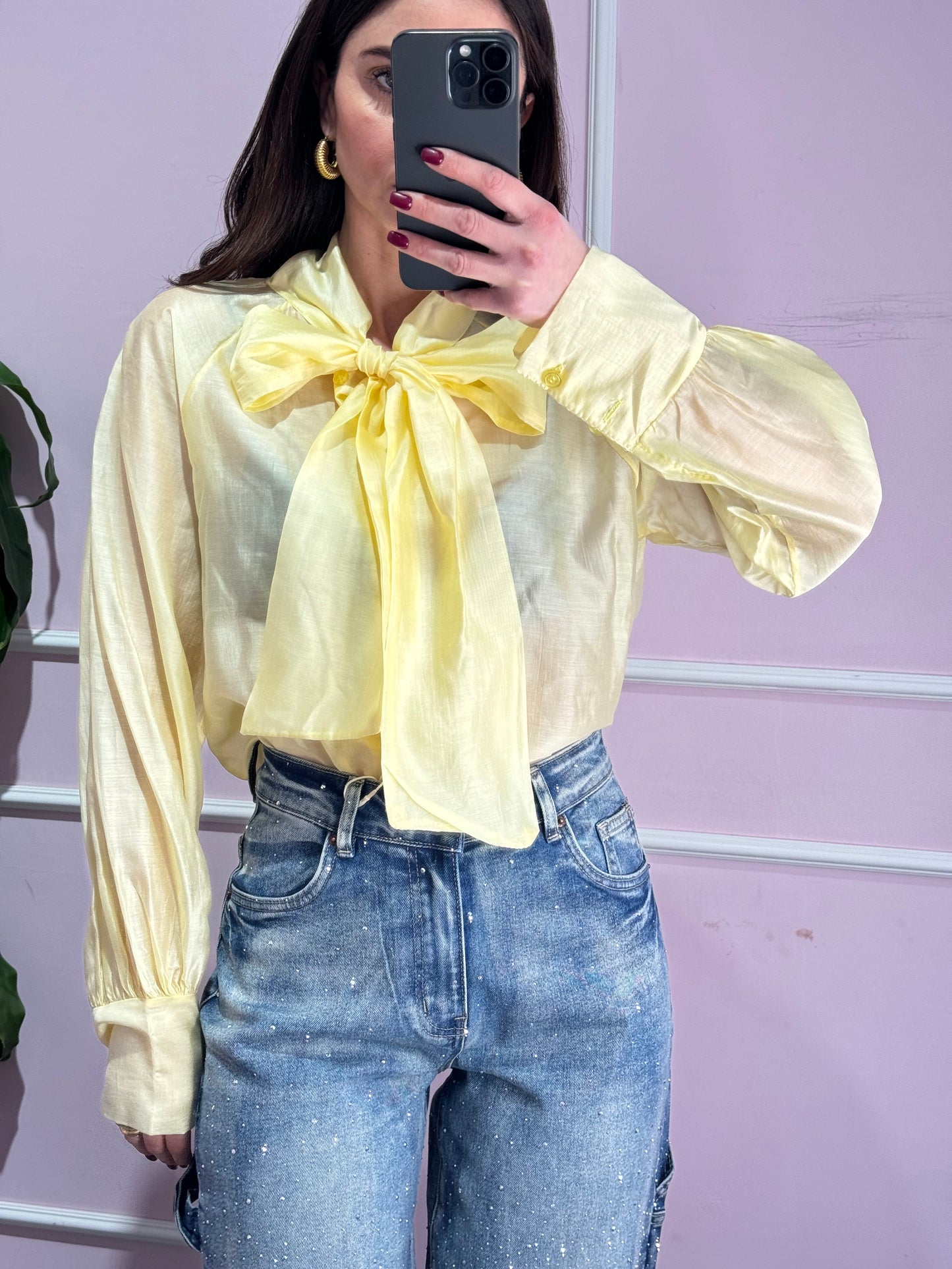 Camicia fiocco