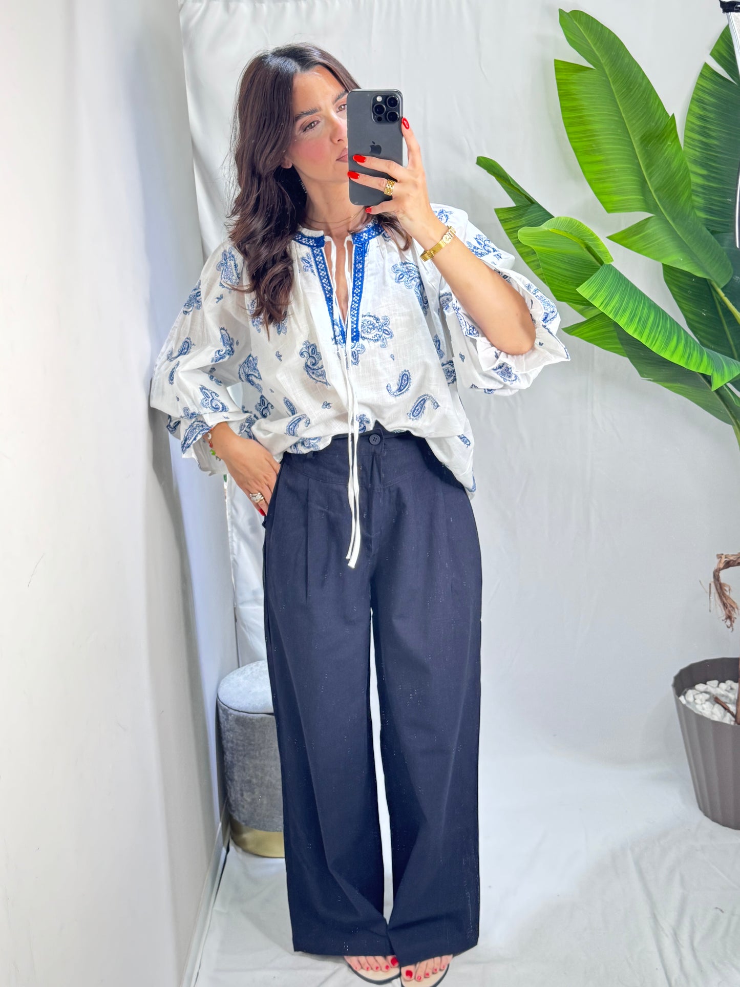 Camicia Capri blu