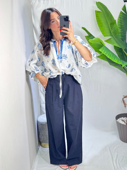 Camicia Capri blu