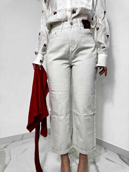 Jeans ape panna