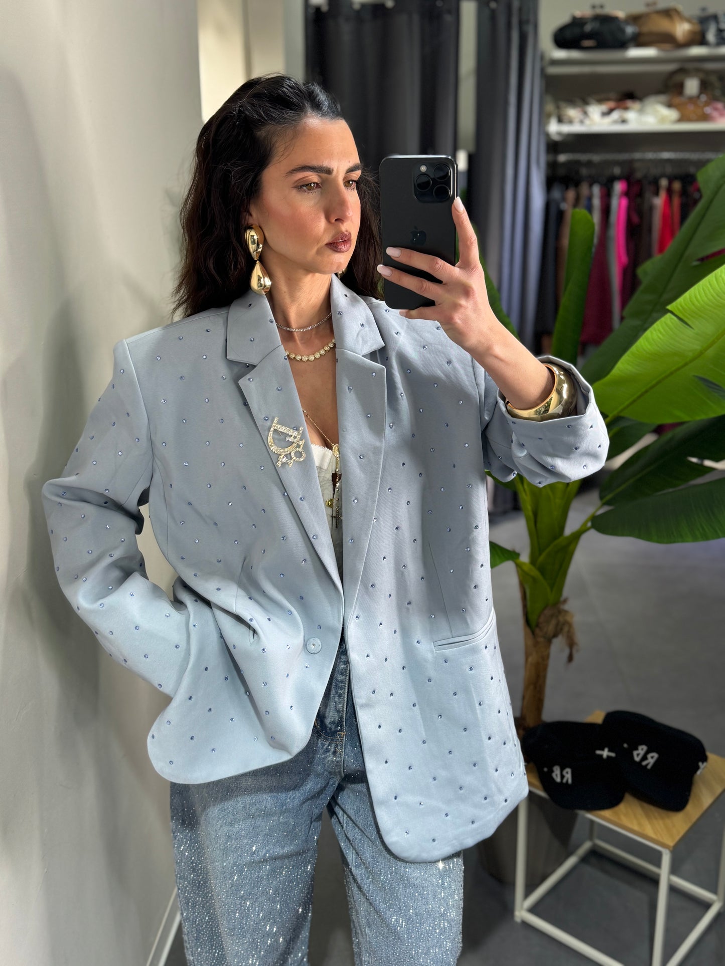 Giacca diamond polvere