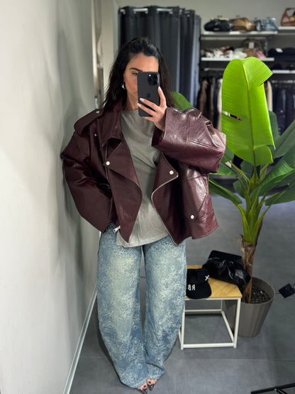 Chiodo spaziale bordeaux