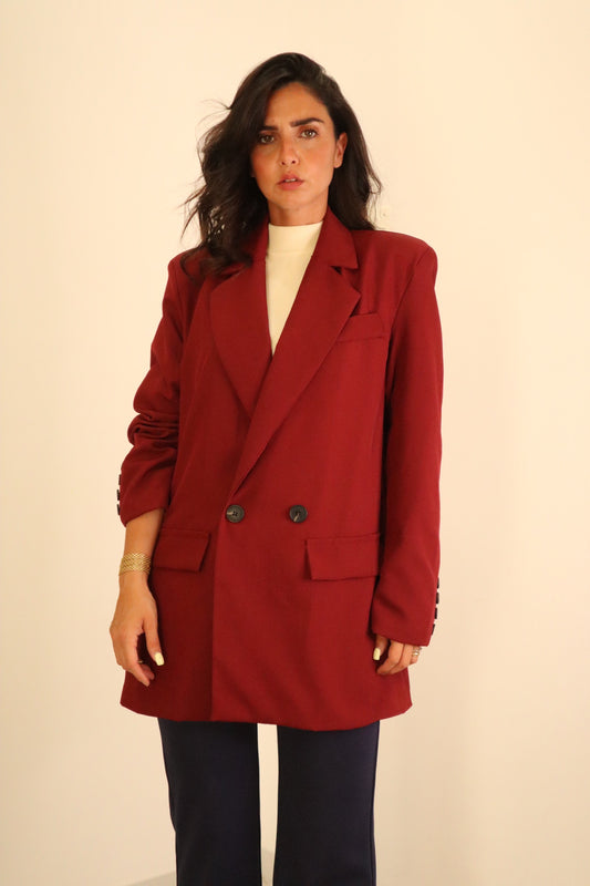 Giacca Basic Doppio Bottone